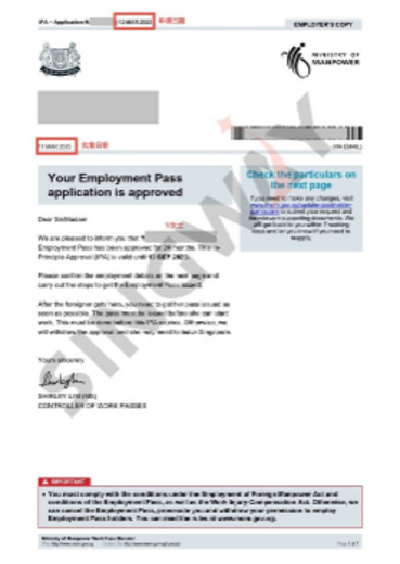 Employment pass success story case 5